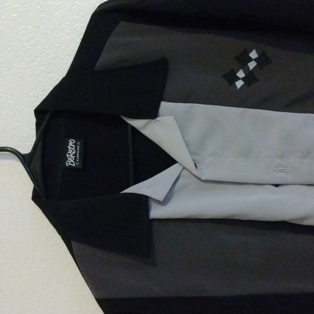 Button down bowling shirt
